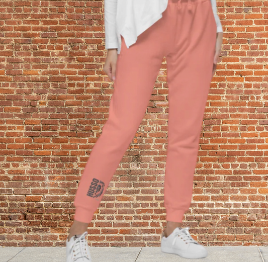 Husso Hard half face lion husso fleece sweatpants