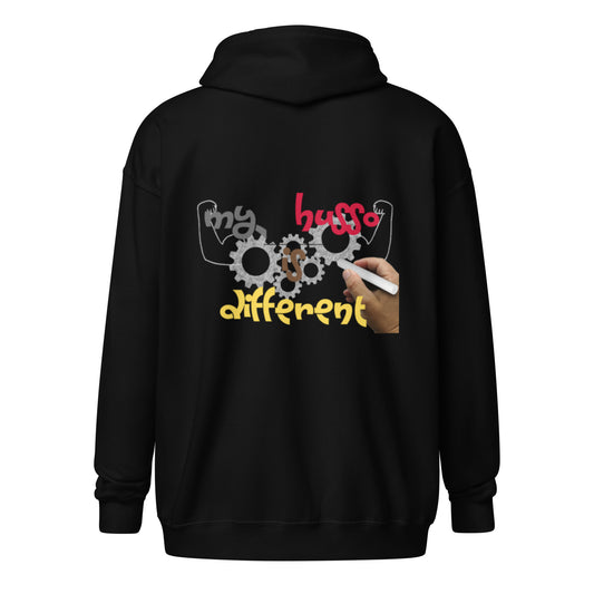 Men heavy blend zip hoodie