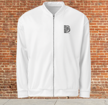 Husso Hard half face lion husso Bomber Jacket