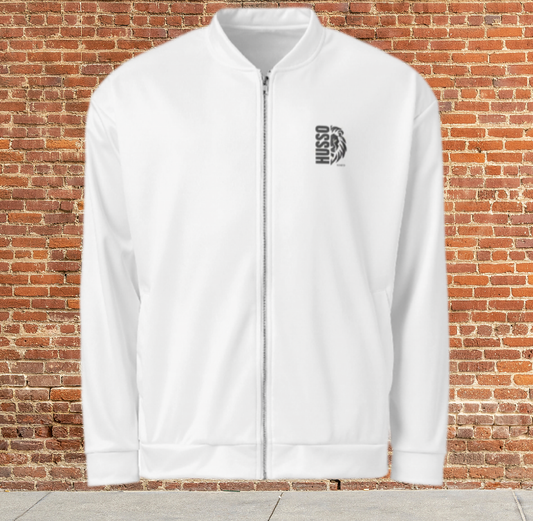 Husso Hard half face lion husso Bomber Jacket