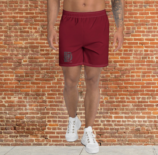 Husso Hard half face lion husso Athletic Long Shorts