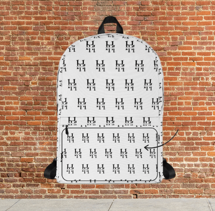 Husso Hard double black H Backpack