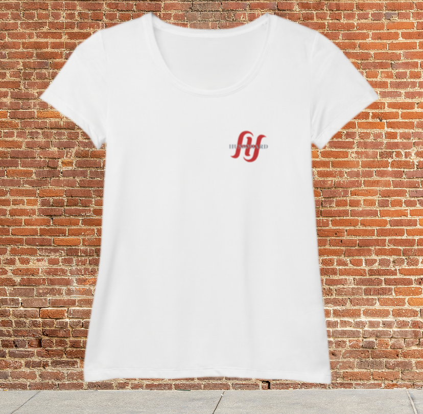 Husso Hard double red H spandex athletic t-shirt