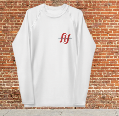 Husso Hard double red H Men's Rash Guard