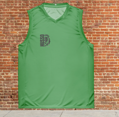 Husso Hard half face lion husso basketball jersey