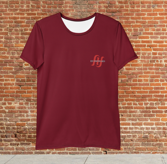 Husso Hard double red H spandex athletic t-shirt