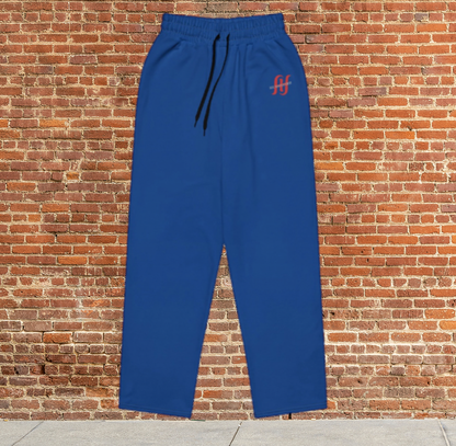 Husso Hard double red H Wide-leg sweatpants