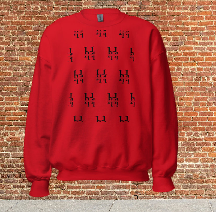 Husso Hard double black H Unisex Sweatshirt