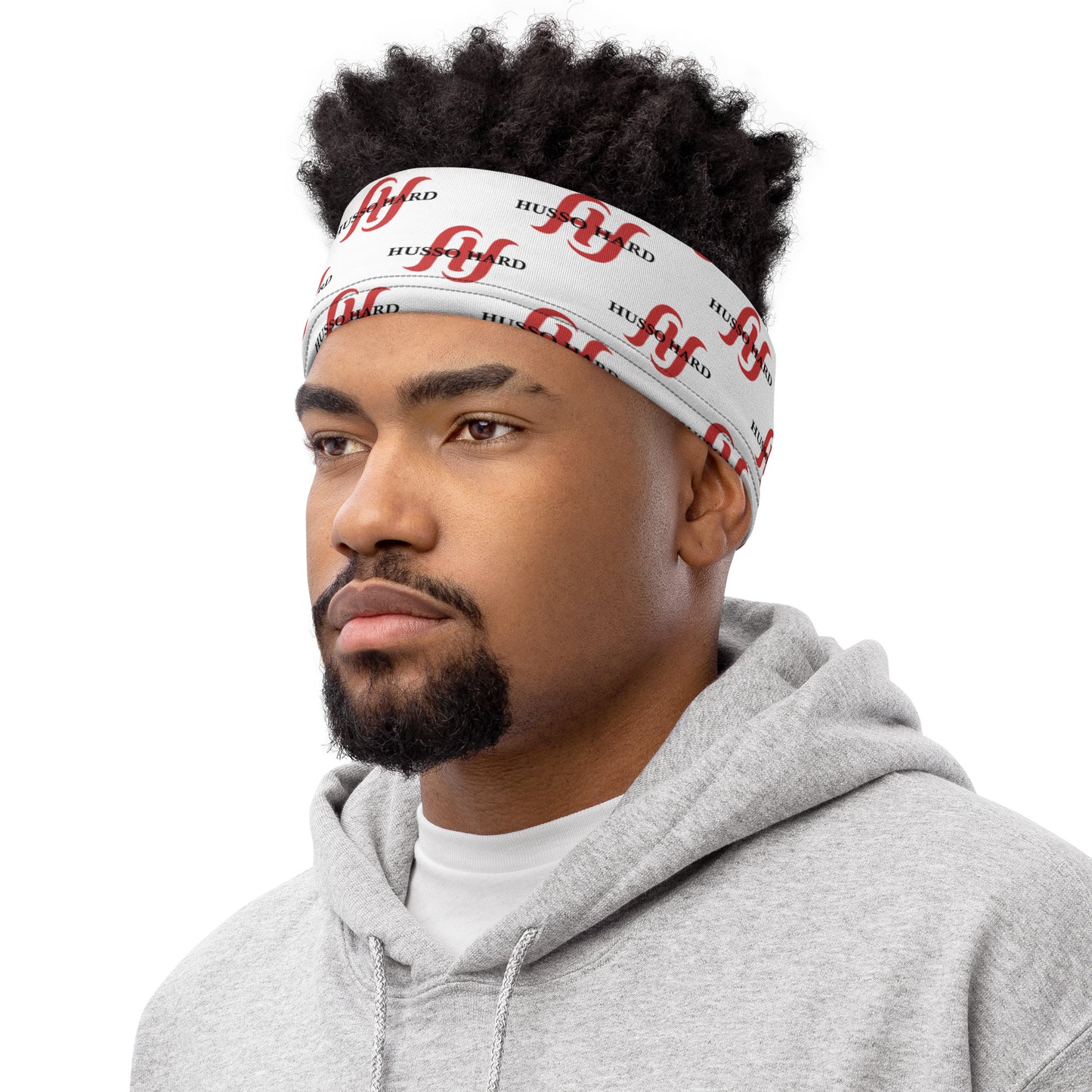 Husso Hard double red H bandana
