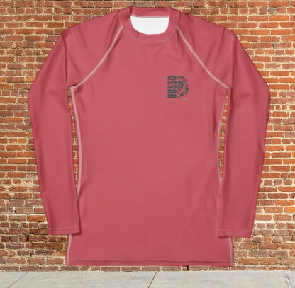 Husso Hard half face lion husso Women's Rash Guard