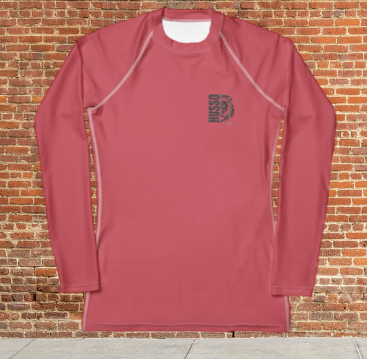 Husso Hard half face lion husso Women's Rash Guard