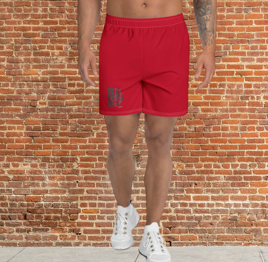 Husso Hard half face lion husso Athletic Long Shorts