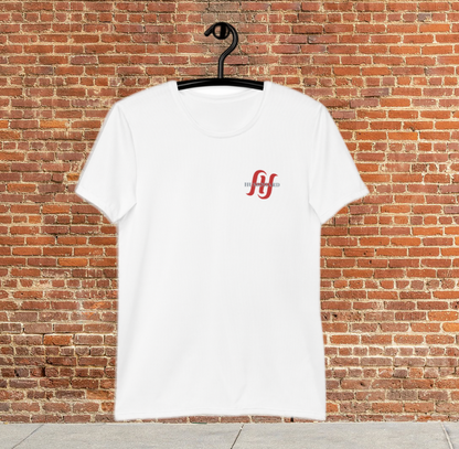 Husso Hard double red H  spandex athletic t-shirt