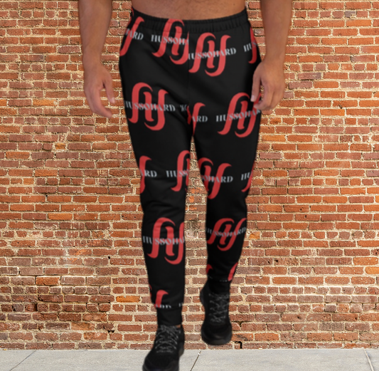 Husso Hard all over double red H Joggers