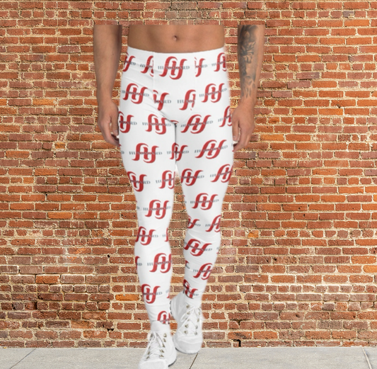 Husso Hard double red H Men's Leggings