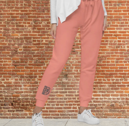 Husso Hard half face lion husso fleece sweatpants