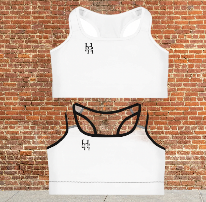 Husso Hard double black H Sports bra