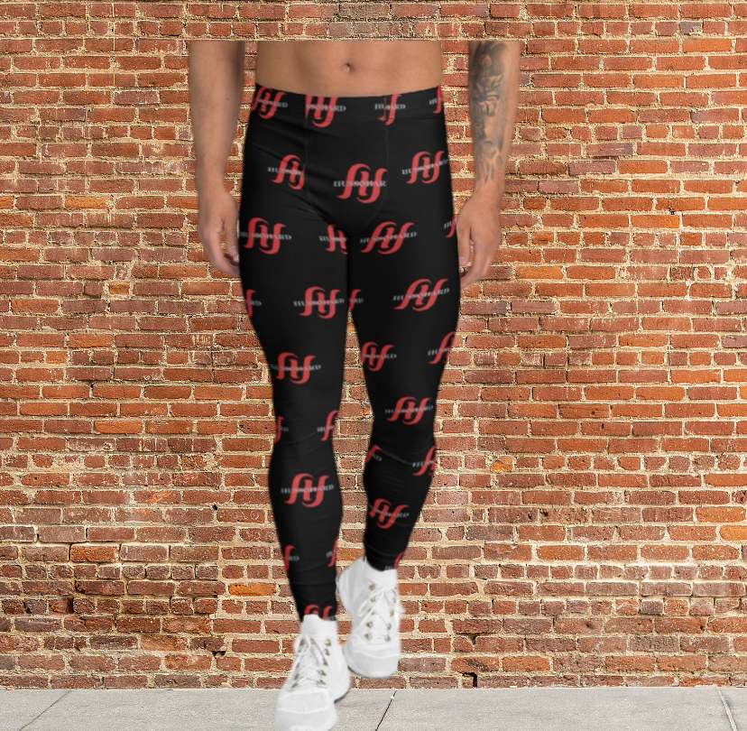 Husso Hard double red H Men's Leggings