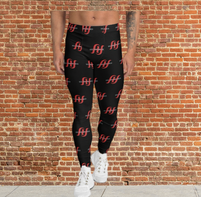 Husso Hard double red H Men's Leggings