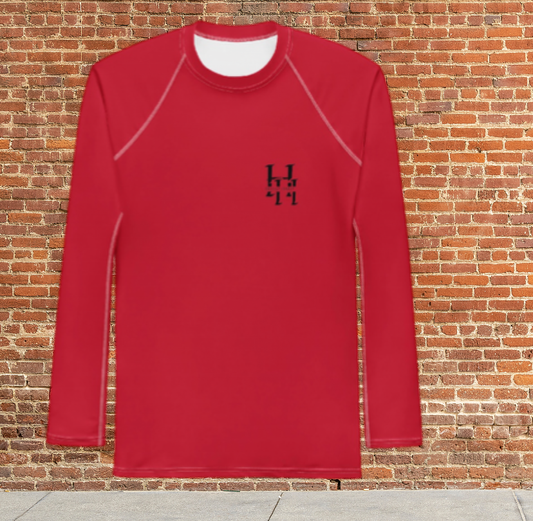 Husso Hard double black H Men's Rash Guard