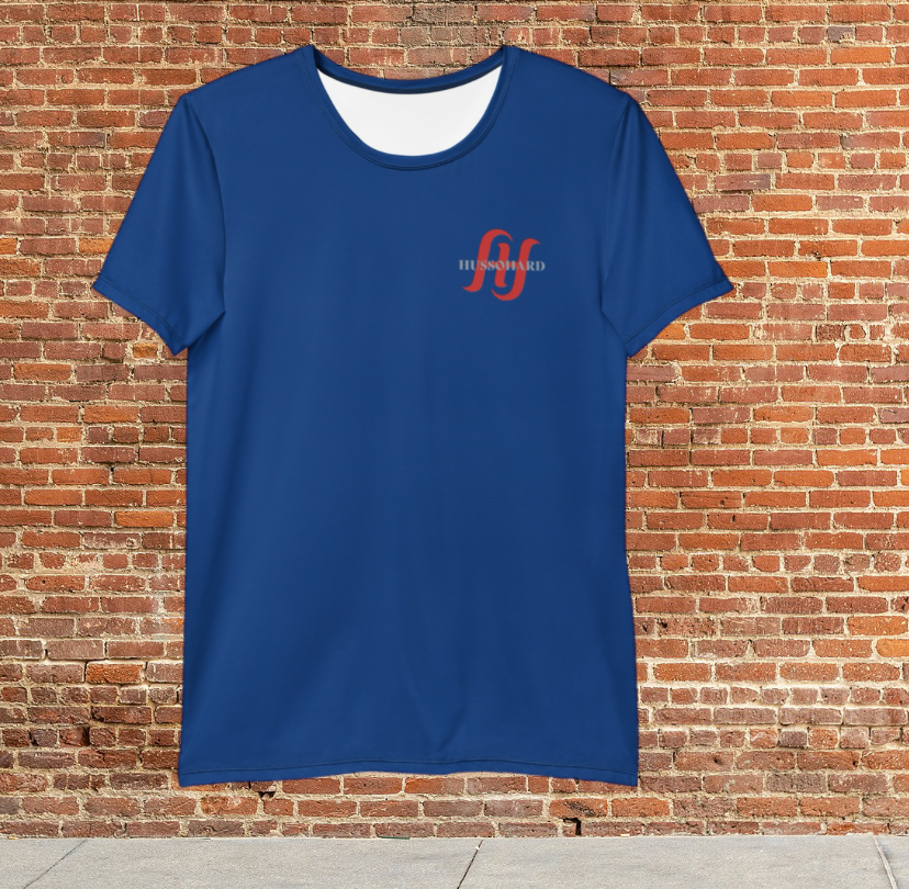 Husso Hard double red H spandex athletic t-shirt