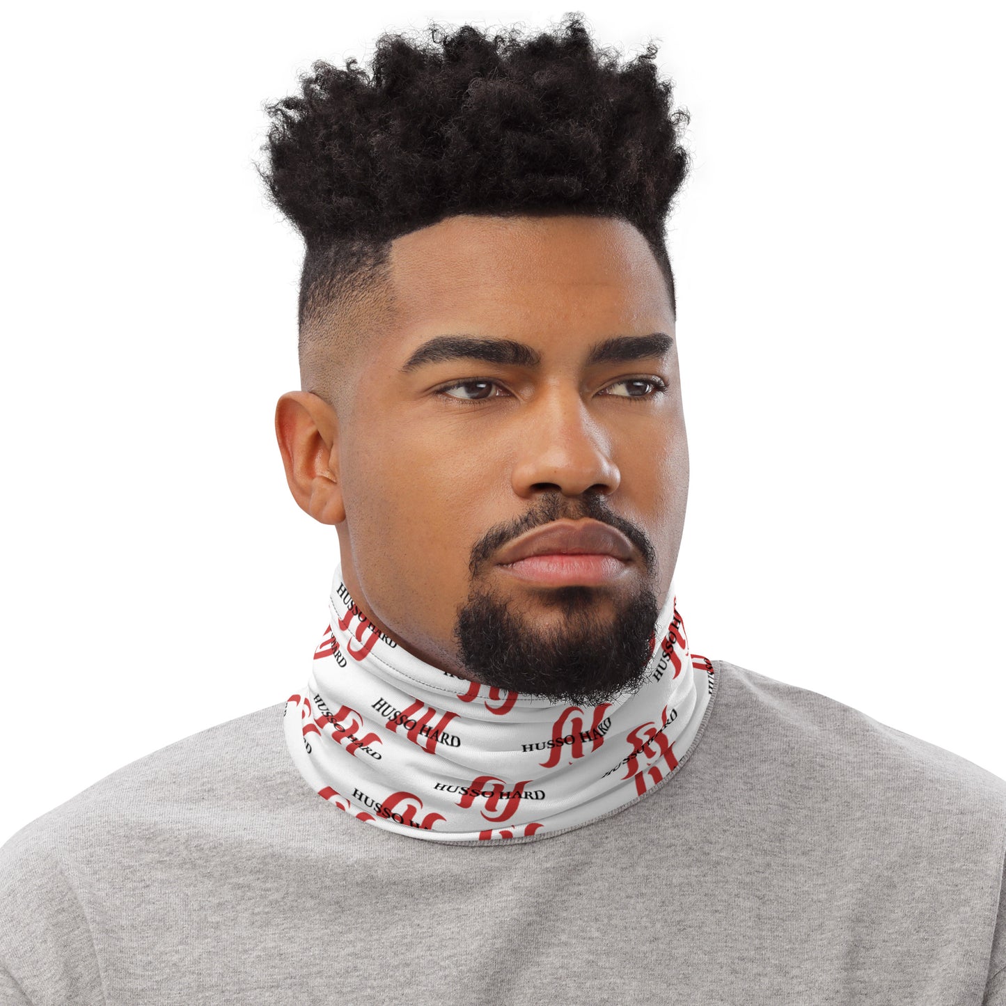 Husso Hard double red H bandana