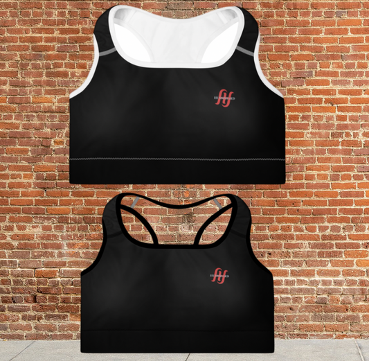 Husso Hard double red H Sports Bra