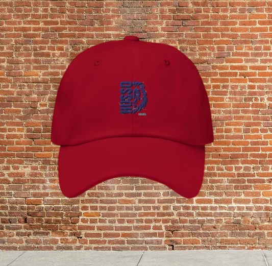 Husso Hard half face lion husso Dad hat