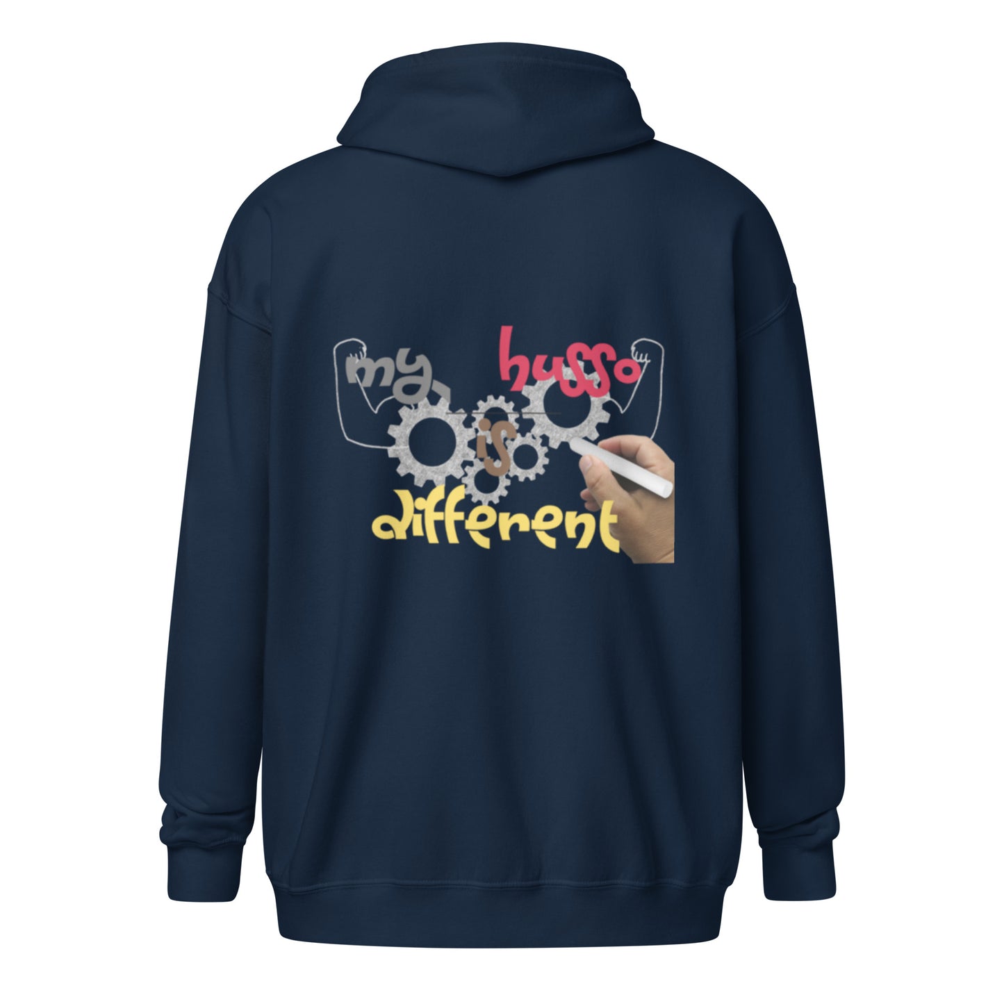 Women heavy blend zip hoodie